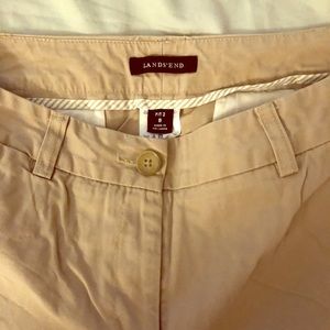 Land’s End khaki chino (size 8; Fit 2 (PS)